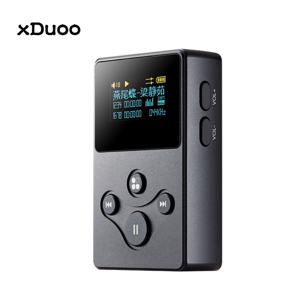XDUOO X2S Hi-Res Lossless เครื่องเล่นเพลงแบบพกพา DSD128 24Bit 192Khz 128GB OLED MP3 Player