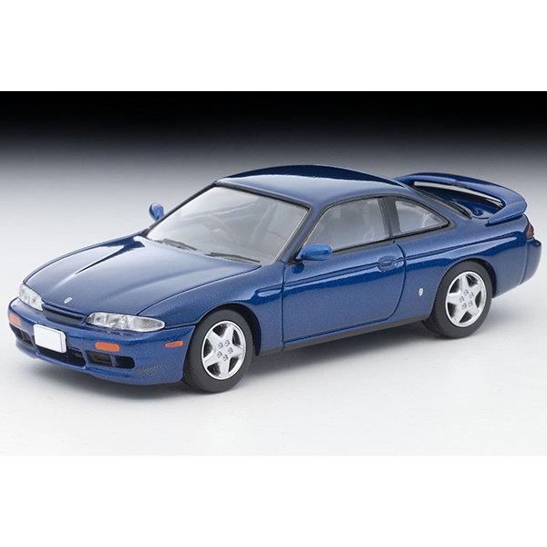 TOMYTEC Tomica Limited Vintage NEO รถโมเดลเหล็ก - LV-N333c 1995 Nissan Silvia Ks Aero (สีม่วงสีน้ําเ