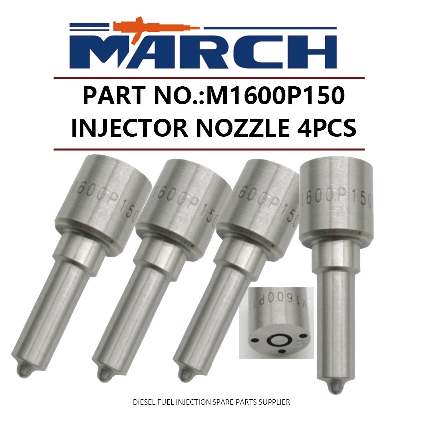 4 ชิ้นหัวฉีดหัวฉีดเคล็ดลับ M1600P150 สําหรับ Ford Ranger Troller 3.0 d NGD A2C59515264 เครื่องยนต์ดี