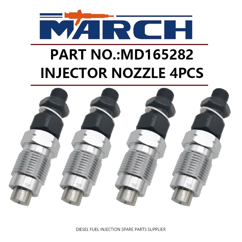 ชุดหัวฉีดเชื้อเพลิงดีเซล 4 ชิ้น 093100-5450 MD165282 สําหรับเครื่องยนต์ Mitsubishi 4D68 4D68T