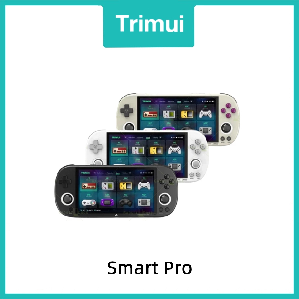 คอนโซลเกมมือถือ Trimui Smart Pro 4.96-Inches Display Game Console, Linux System