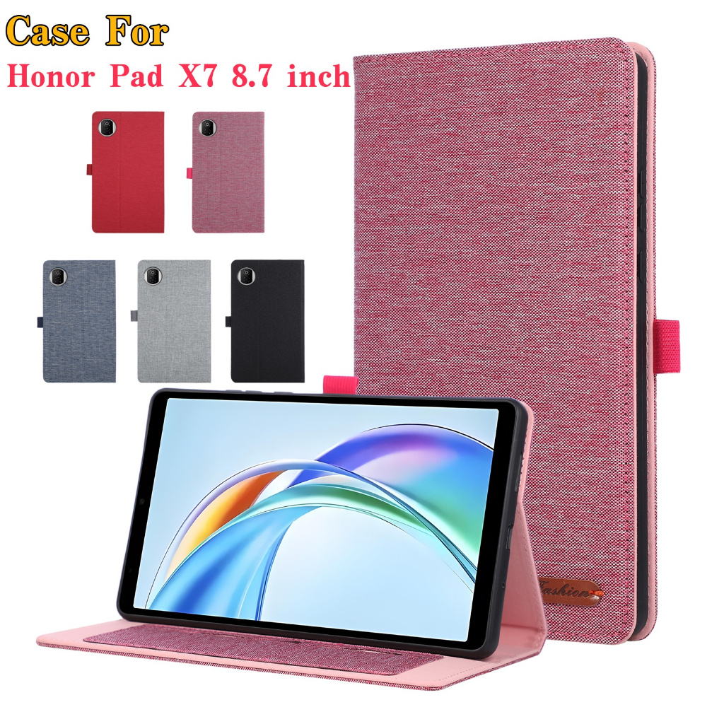 กรณีแท็บเล็ตสําหรับ Honor Pad X7 ฝาครอบ 8.7 นิ้วหนังกันกระแทก Folio กรณีแม่เหล็กสําหรับ Huawei Honor
