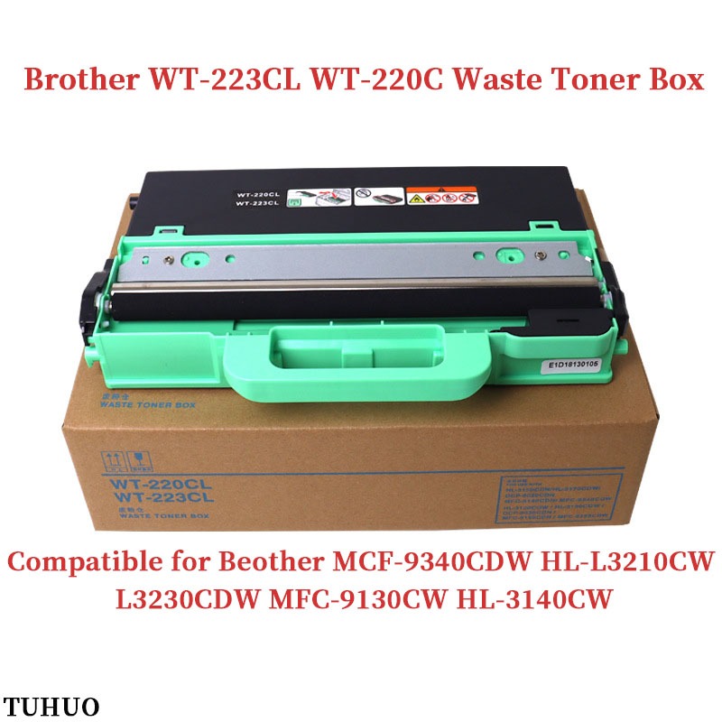 WT-223CL WT-220CL Waste Toner Box สําหรับ MCF-9340CDW HL-L3210CW L3230CDW MFC-9130CW HL-3140CW เครื่