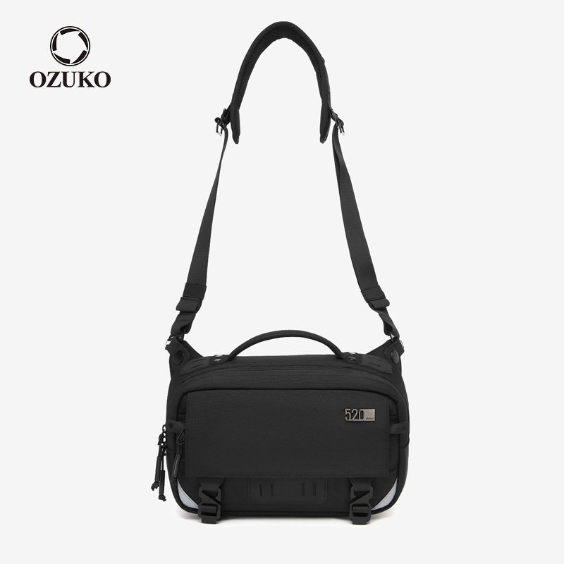 OZUKO กระเป๋าสะพายข้างแฟชั่นในเมืองกันน้ําขี่กระเป๋าสะพายข้าง