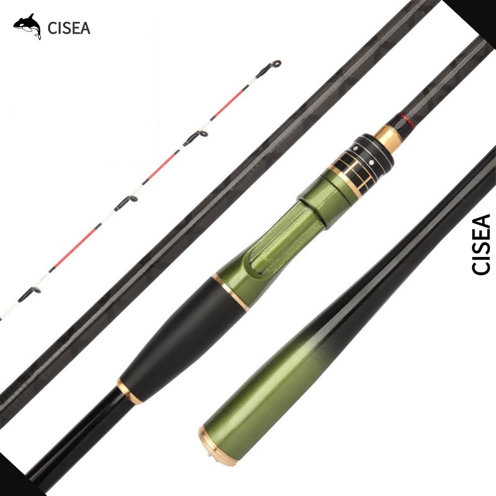 CISEA F345 เบ็ดตกปลา คันชิงหลิว รอกหยดน้ํา คันเบ็ด คัน ul คันเบส คันสไลด์ ตกปลา