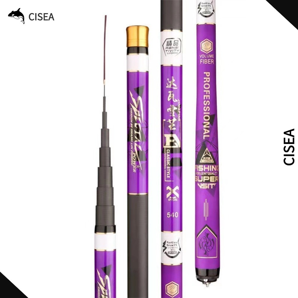 CISEA F346 เบ็ดตกปลา คันชิงหลิว รอกหยดน้ํา คันเบ็ด คัน ul คันเบส คันสไลด์ ตกปลา