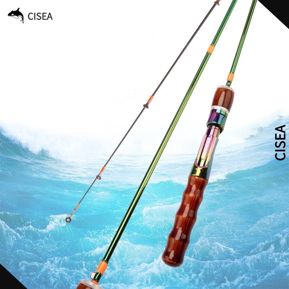 CISEA F348 เบ็ดตกปลา คันชิงหลิว รอกหยดน้ํา คันเบ็ด คัน ul คันเบส คันสไลด์ ตกปลา