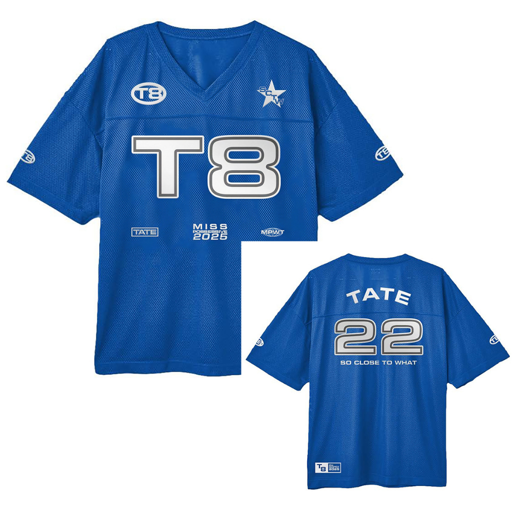 ใหม่ Tate T8 Jersey Tate McRae Jersey t8