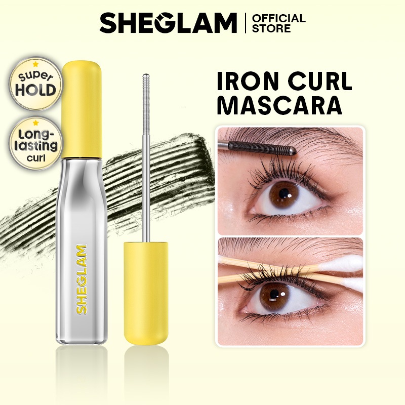 SHEGLAM มาสคาร่า Lashlighter Iron Curl