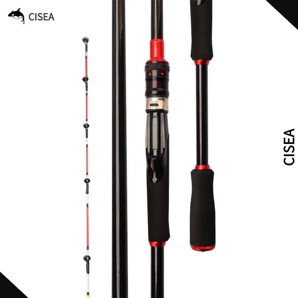 CISEA F357 เบ็ดตกปลา คันชิงหลิว รอกหยดน้ํา คันเบ็ด คัน ul คันเบส คันสไลด์ ตกปลา