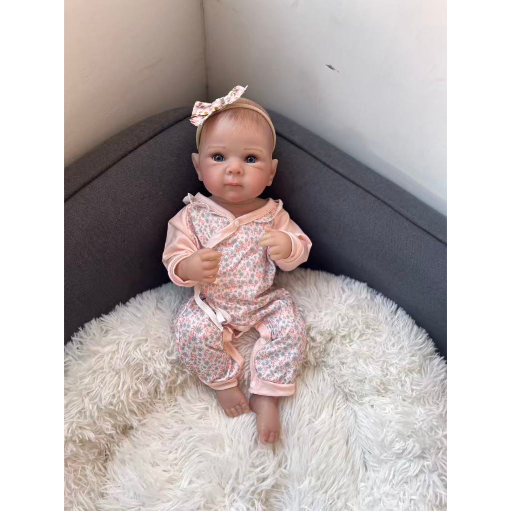 18นิ้วสมจริงRebornตุ๊กตาเด็กBettieทารกแรกเกิดขนาดตุ๊กตาทารกสมจริงภาพวาดมือ3Dผิวที่มีหลอดเลือดดําที่ม