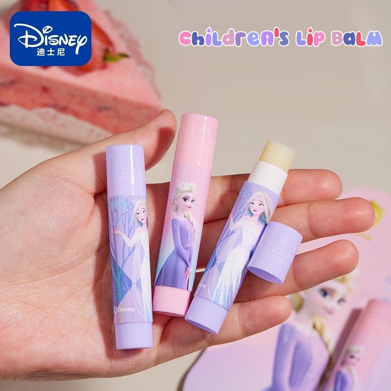 Disney ลิปสติก ลิปบาล์ม ให้ความชุ่มชื้น เหมาะกับผู้ใหญ่ และเด็ก สําหรับเด็กผู้หญิง