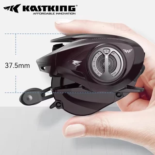 KastKing Valiant Eagle II PRO รอกตกปลาสำหรับเหยื่อระบบ finesse แบบ baitcasting กำลังลาก 6KG สปีด 8.4:1 เหมาะสำหรับการตกปลานาย่าและpike