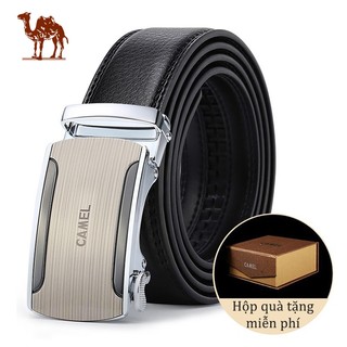 CAMEL CROWN Thắt lưng nam có khóa tự động kiểu dáng thời trang