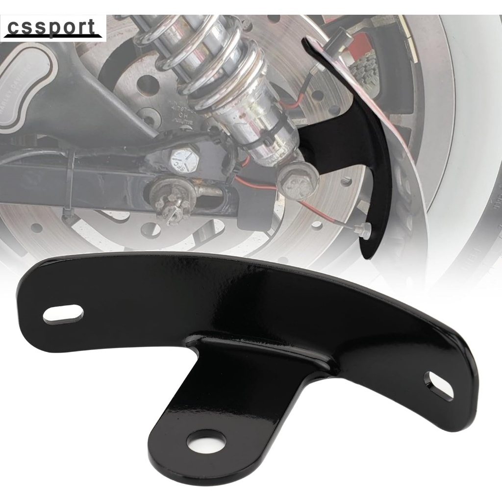 ป้ายทะเบียนด้านหลังแท็ก Mount Bracket ด้านข้างสนับสนุนผู้ถือโค้งสําหรับ Harley Davidson Sportster 48 72 เหล็ก 883 1200 Nightster Roadster 1993-Up