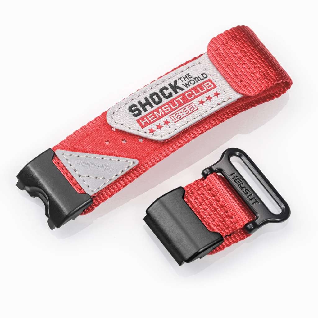 Hemsut สายนาฬิกาสําหรับ Casio G-shock GWG-1000 GWG1000,สายกีฬาไนลอนสีดําที่ทนทานเป็นพิเศษ