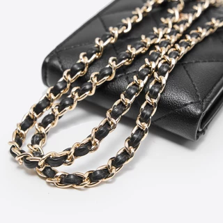 Seagloca เคสซิปหนังที่มีพื้นผิวพร้อมสายรัดโซ่ที่ถอดออกได้อเนกประสงค์สำหรับผู้หญิง 43