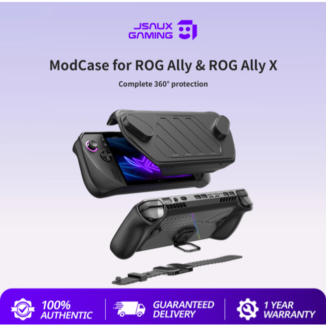 JSAUX ModCase สําหรับ ROG Ally เคสเกมคอนโซล ROG Ally X เกมคอนโซล เคสนิ่ม -PC0111&PC0109