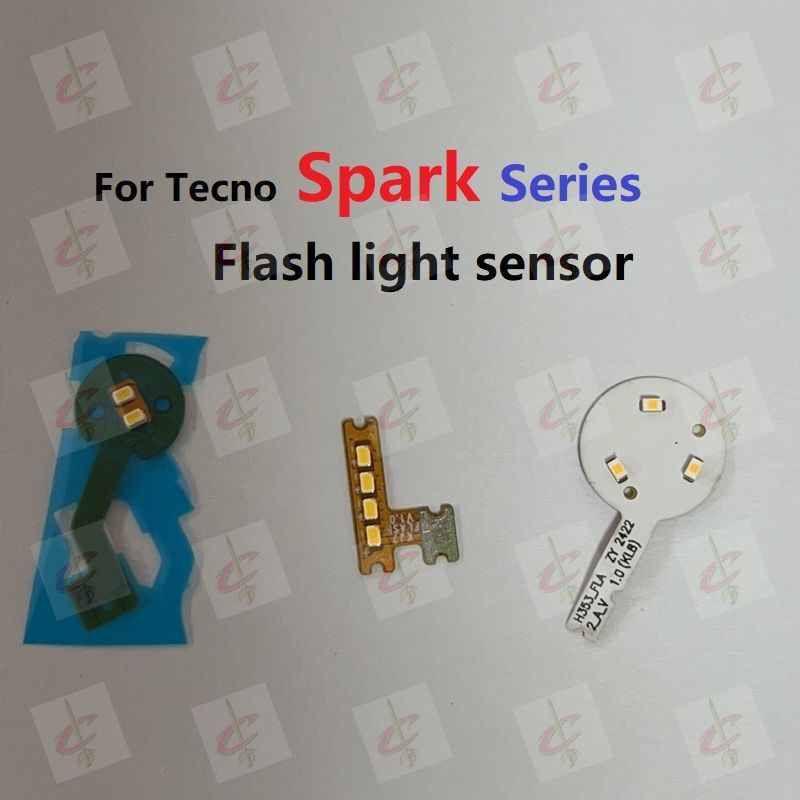 แฟลชเซ็นเซอร์สาย flex สําหรับ Tecno Spark 20 Pro Plus 30 5G 20C KJ5 KJ6 KJ7 KL8 BG7