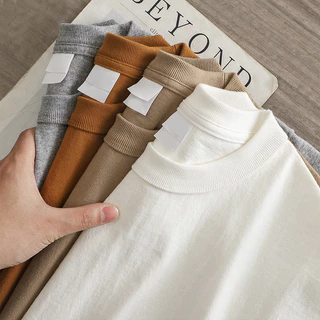 300g เสื้อยืดคอกลม แขนสั้น สไตล์อัจฉริยะ สำหรับทั้งผู้หญิงและผู้ชาย เสื้อยืดสมาร์ททีเชิ้ต เสื้อยืด Oversize ผู้หญิง ชาย
