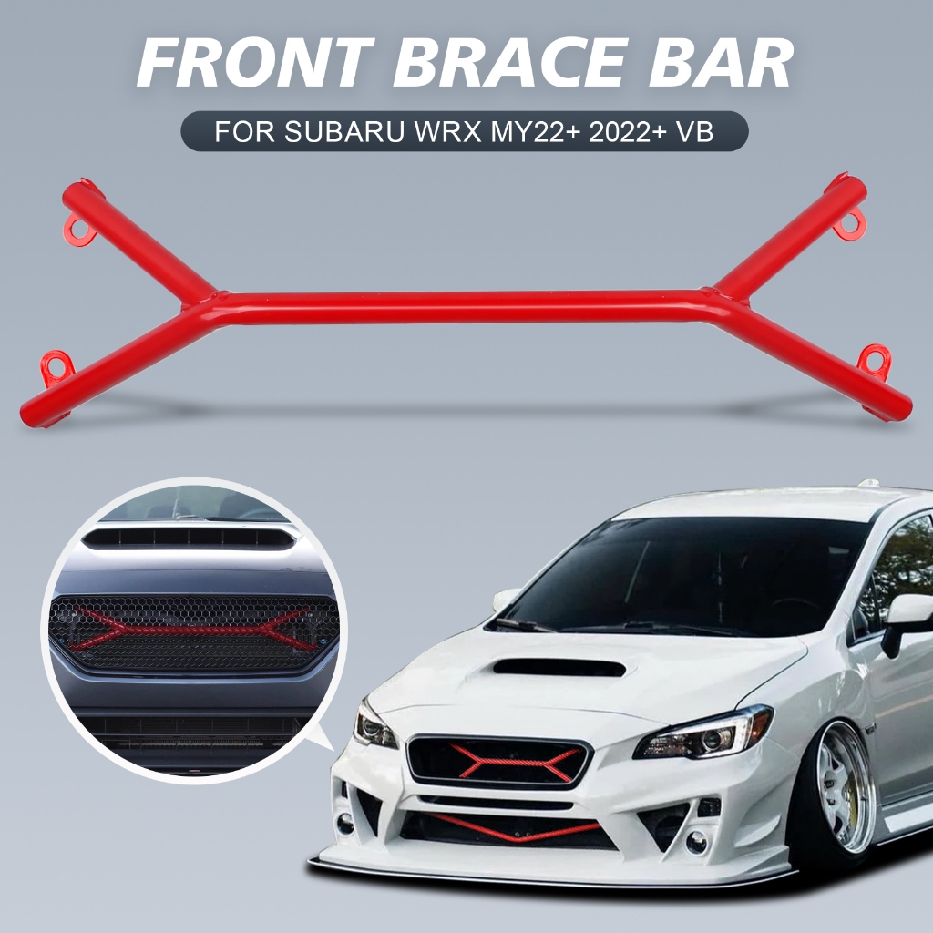 ดัดแปลงคันเบ็ดขาตั้งหน้า Subaru เข้ากันได้กับปี 2022 2023 2024 Subaru WRX VB สีแดง