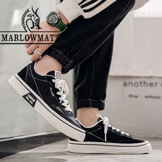 รองเท้าลําลองผู้ชาย Marlowmatt | เทรนด์แฟชั่น | สไตล์สไตล์ใหม่ | กันลื่นระบายอากาศ | รองเท้าผ้าใบนักเรียนชาย