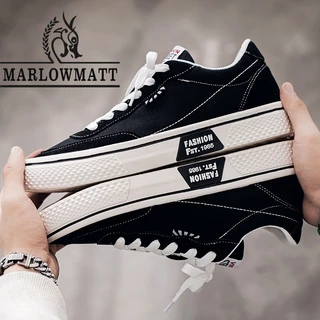 รองเท้าลําลองผู้ชาย Marlowmatt | เทรนด์แฟชั่น | สไตล์สไตล์ใหม่ | กันลื่นระบายอากาศ | รองเท้าผ้าใบนักเรียนชาย