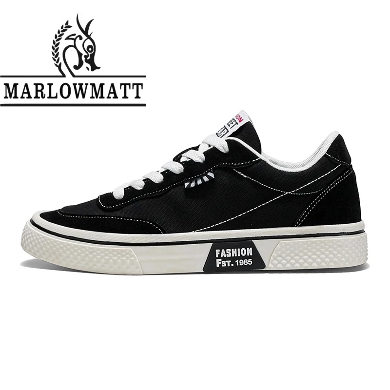 รองเท้าลําลองผู้ชาย Marlowmatt | เทรนด์แฟชั่น | สไตล์สไตล์ใหม่ | กันลื่นระบายอากาศ | รองเท้าผ้าใบนักเรียนชาย