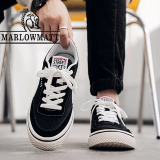 รองเท้าลําลองผู้ชาย Marlowmatt | เทรนด์แฟชั่น | สไตล์สไตล์ใหม่ | กันลื่นระบายอากาศ | รองเท้าผ้าใบนักเรียนชาย