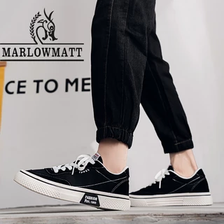 รองเท้าลําลองผู้ชาย Marlowmatt | เทรนด์แฟชั่น | สไตล์สไตล์ใหม่ | กันลื่นระบายอากาศ | รองเท้าผ้าใบนักเรียนชาย