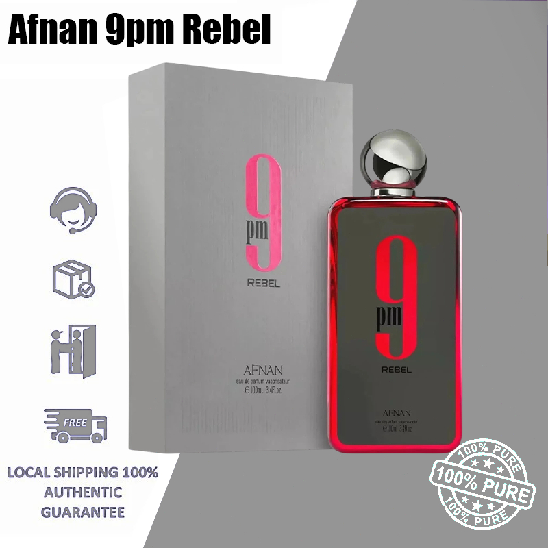 9pm Rebel Perfume Afnan Authentic EDP 100ml For Men & Women