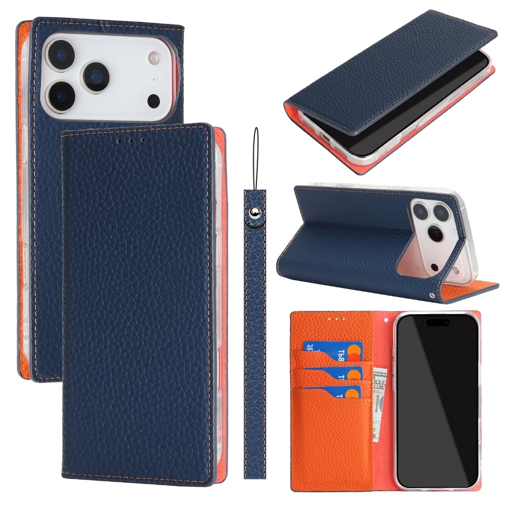 เคสหนังวัวชั้นหนึ่งของแท้สําหรับ iPhone 17 Pro Max 17 Air 16 E ฝาครอบป้องกันธุรกิจ