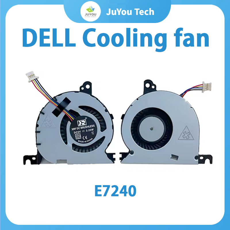 สําหรับ Dell E7240 พัดลมระบายความร้อน CPU 5V 0.4A 4-pin แล็ปท็อปแบบพกพาหม้อน้ํา CPU EG50040S1-C130-S