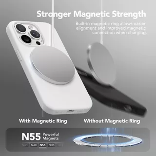 SMLF Liquid Silicone Magnetic Case ซิลิโคนเหลวแม่เหล็กสําหรับ iPhone 16 Pro Max 15 Pro Max 14 Pro Max 13 Pro Max 12 Pro Max 14 13