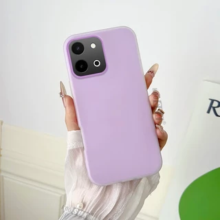 Matte Case สําหรับ OPPO A6 Pro 2025 A6X A6S A6T A6C Jelly Casing Two Layer Photo Card Interlayer โทรศัพท์ปกหลัง