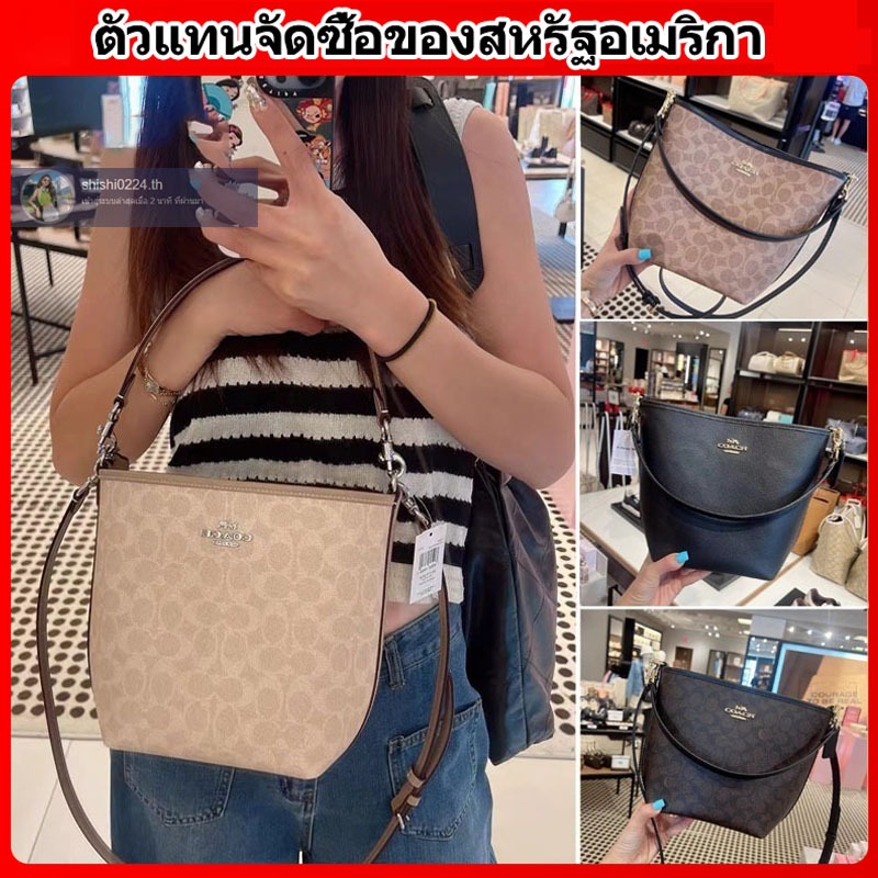 พร้อมส่ง 💯% กระเป๋าสะพายข้างผู้หญิง，กระเป๋าถือ，ถุงถัง CT800 CT801