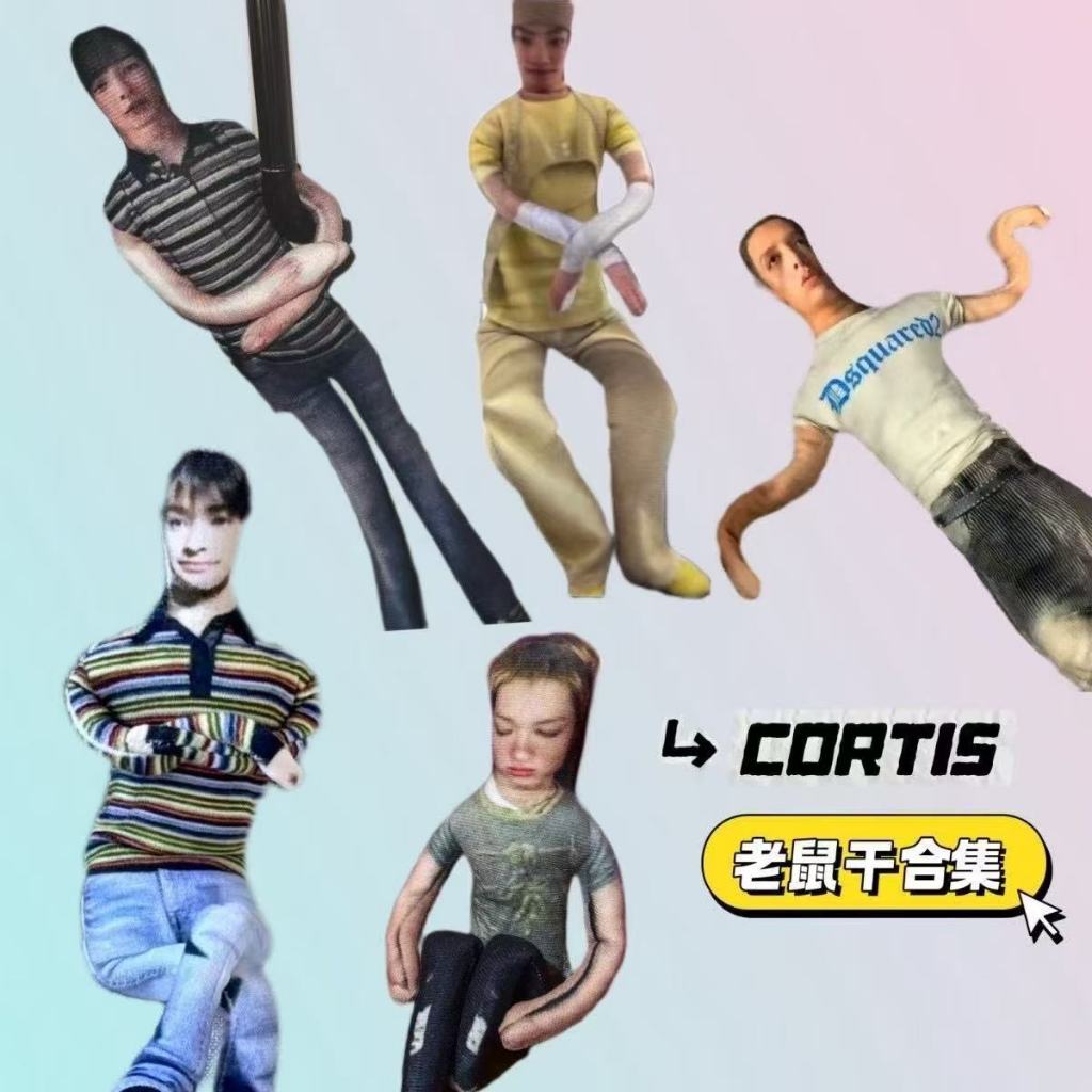 รูปแบบใหม่ CORTIS Anganho Yan Chengxuan Zhao Yufan Martin Gold Master Training Doll Funny Full Frame