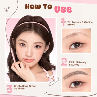 Pinkflash Ohmyemoji ดินสอเขียนคิ้ว กันน้ำ ติดทนนาน