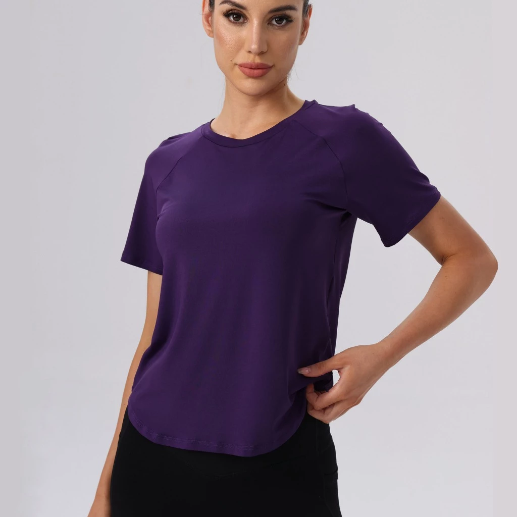 เสื้อยืดตาข่ายแขนสั้น ระบายอากาศ Plus Size S-4XL ผู้หญิง thumbnail 9