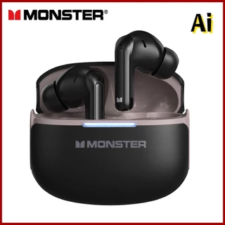 [AI แปลภาษาได้] Monster D02 หูฟังบลูทูธ สายหูฟังไร ตัดเสียงรบกวน ANC กันน้ำระดับ ไมค์ 4 ตัว HD Call