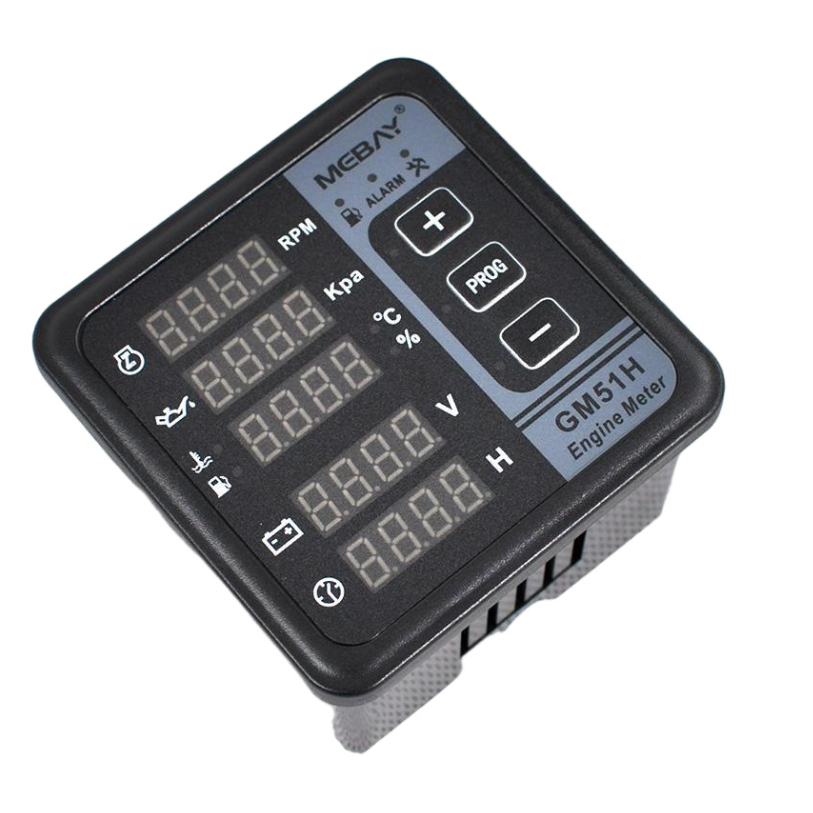 MEBAY GM51H จอแสดงผลดิจิตอล เครื่องยนต์ดีเซล มัลติฟังก์ชัน 220V 50Hz