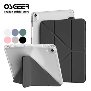OSGEER Y พับพร้อมที่ใส่ดินสอสําหรับ iPad 12th 11th 10th Generation A16 2025 Air 8/7/ 6 11/ นิ้ว M4 M3 M2/Air 5/4 10.9/Pro 11/13 นิ้ว M4/M5 Auto Sleep/W โคฟ