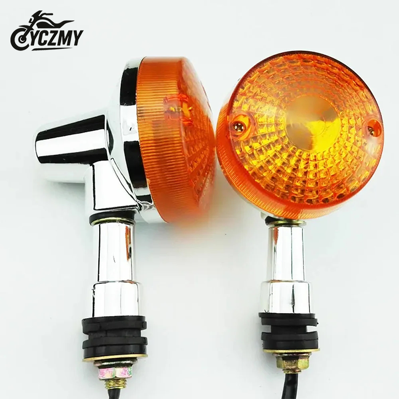 Original Retro 2PCS 12V รถจักรยานยนต์ GN125 GN 125 HJ125-8 GS125 GS 125 Moto ไฟเลี้ยวไฟกระพริบ
