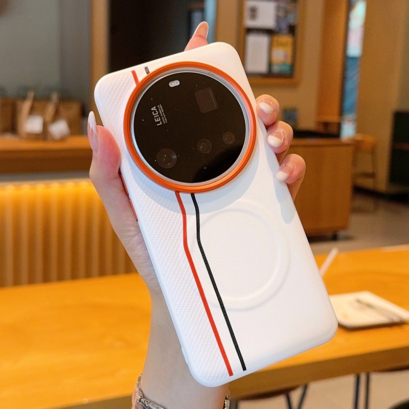 สําหรับ Xiaomi 14 15 17 Ultra 14 15 17 Pro กรณีหนังหรูหราป้องกันปกหลังสําหรับ Xiaomi 17Pro Max เคสโทรศัพท์แม่เหล็กชาร์จไร้สาย