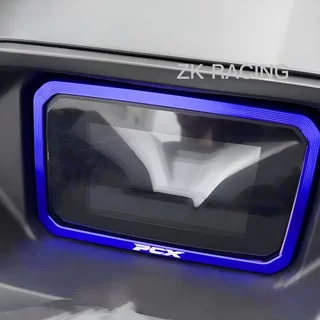 2025-2026 PCX160 FORZA350 กรอบป้องกันแผงหน้าปัด, กรอบป้องกันหน้าจอ, ฝาครอบป้องกันแผงหน้าปัด, ฝาครอบตกแต่งจอ, ฝาครอบจอ, อลูมิเ
