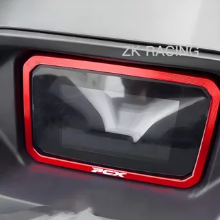 2025-2026 PCX160 FORZA350 กรอบป้องกันแผงหน้าปัด, กรอบป้องกันหน้าจอ, ฝาครอบป้องกันแผงหน้าปัด, ฝาครอบตกแต่งจอ, ฝาครอบจอ, อลูมิเ
