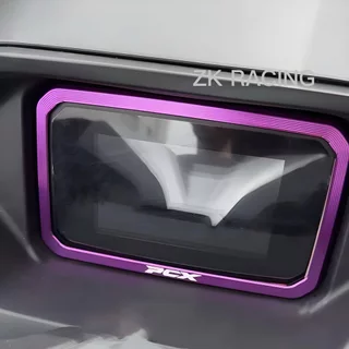 2025-2026 PCX160 FORZA350 กรอบป้องกันแผงหน้าปัด, กรอบป้องกันหน้าจอ, ฝาครอบป้องกันแผงหน้าปัด, ฝาครอบตกแต่งจอ, ฝาครอบจอ, อลูมิเ