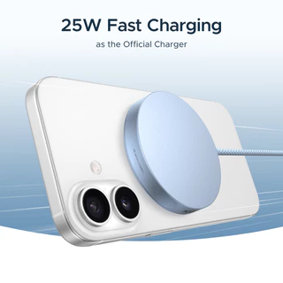 UGREEN MagFlow Qi2 25W เครื่องชาร์จไร้สายแบบแม่เหล็ก Magnetic Wireless Charger 25W Fast Charging Pad พร้อมสายชาร์จ