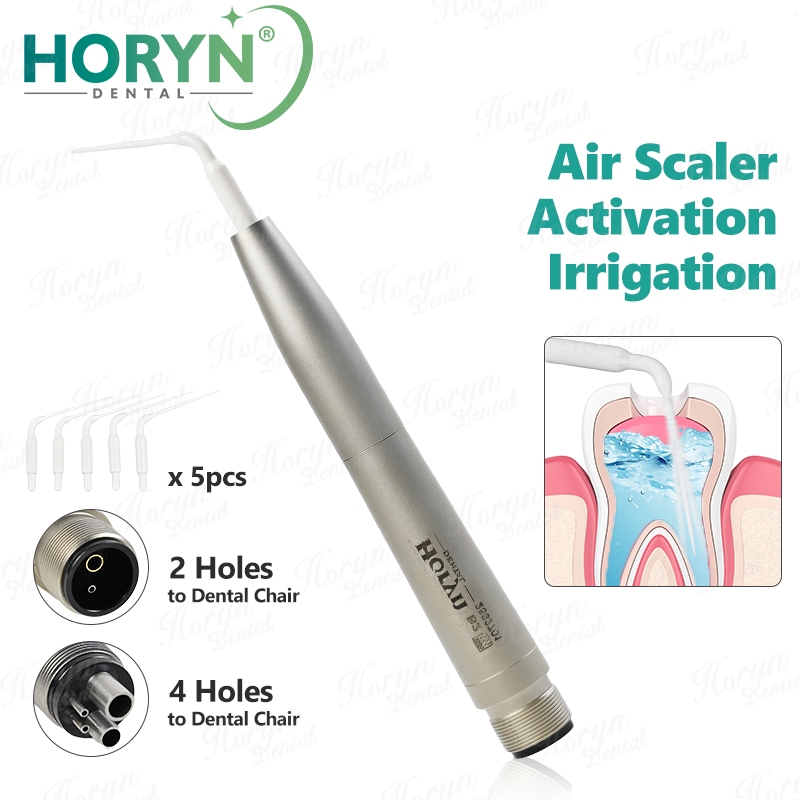 Dental Air Scaler Handpiece Activation ชลประทาน Perio Scaling พร้อม 5 เคล็ดลับทําความสะอาดฟัน 2/4 หลุม