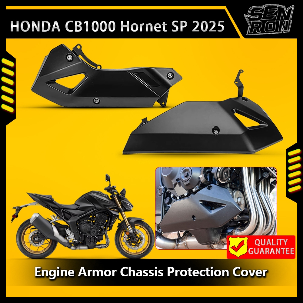 สําหรับอุปกรณ์เสริมรถจักรยานยนต์แชสซีแผ่นลื่นไถลเครื่องยนต์แชสซีป้องกันยาม HONDA CB 1000 Hornet SP 2